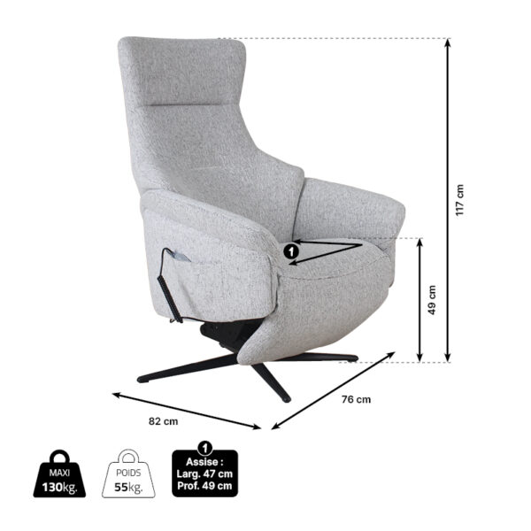 Fauteuil releveur Nest