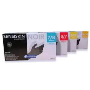 GANT NITRILE NOIR NON POUDRE