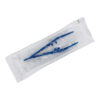 Pince anatomique plastique 12,5 cm bouts mousse