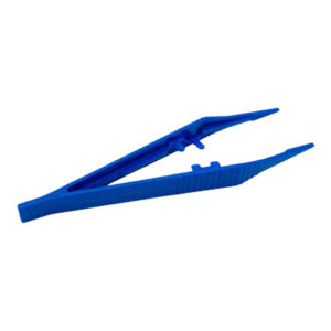 Pince anatomique plastique 12,5 cm bouts mousse