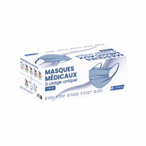 masques chirurgicaux boite de 50 de type IIR