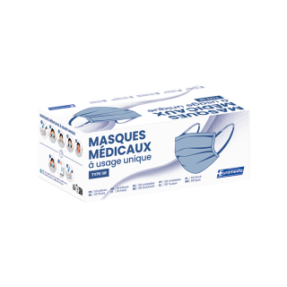 masques chirurgicaux boite de 50 de type IIR
