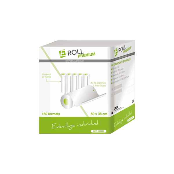 Drap d’examen E-Roll Premium 2 plis –