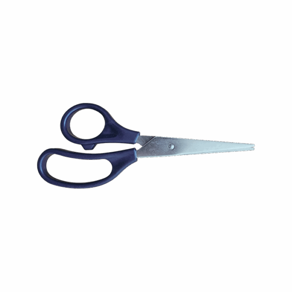 CISEAUX ANNEAUX PLASTIC BOUT POINTUS EUROMEDIS