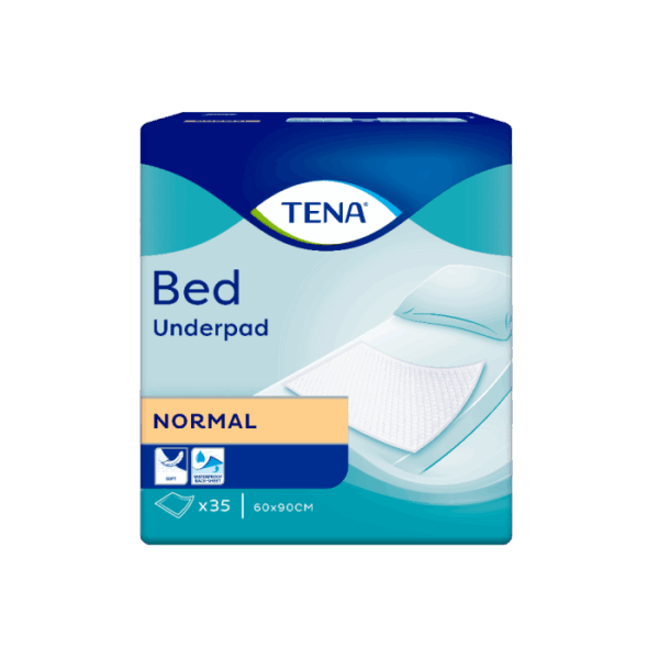 TENA Bed Normal – 60 x 90 cm – Sachet de 35 unités TENA Bed Normal – 60 x 90 cm – Sachet de 35 unités