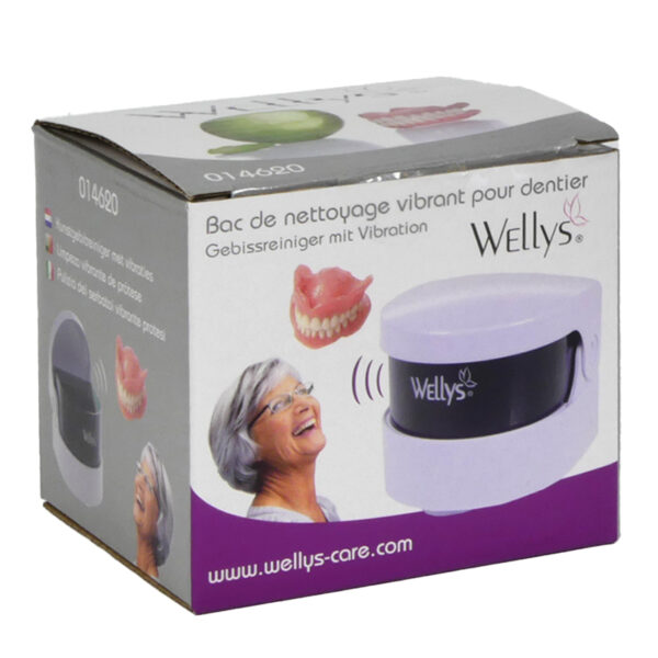Bac nettoyant pour dentier – Micro-vibrations